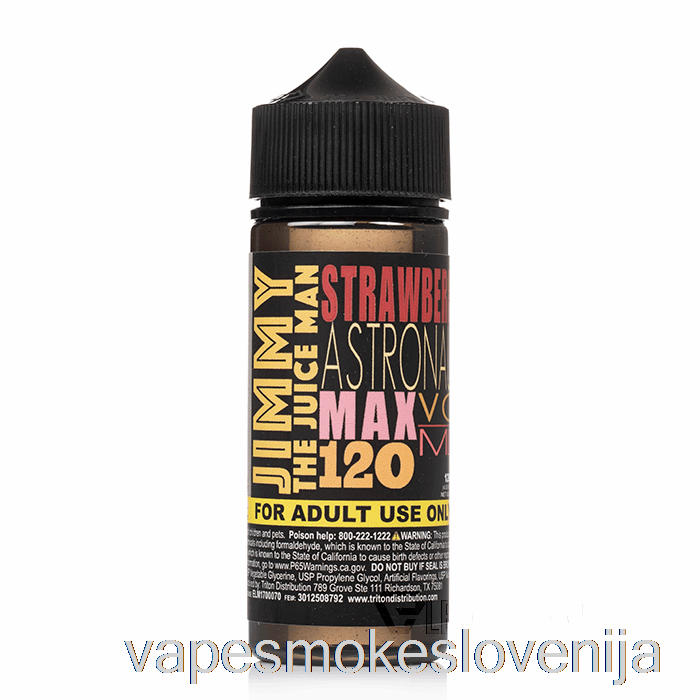 Vape Slovenija Jagodni Astronavt - Jimmy The Juiceman - 120ml 0mg
